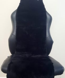 Black Shortwool Sheepskin Seat Insert