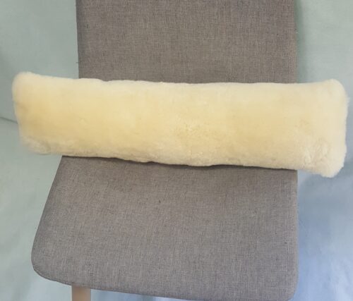 Long Ivory Cushion On Chair