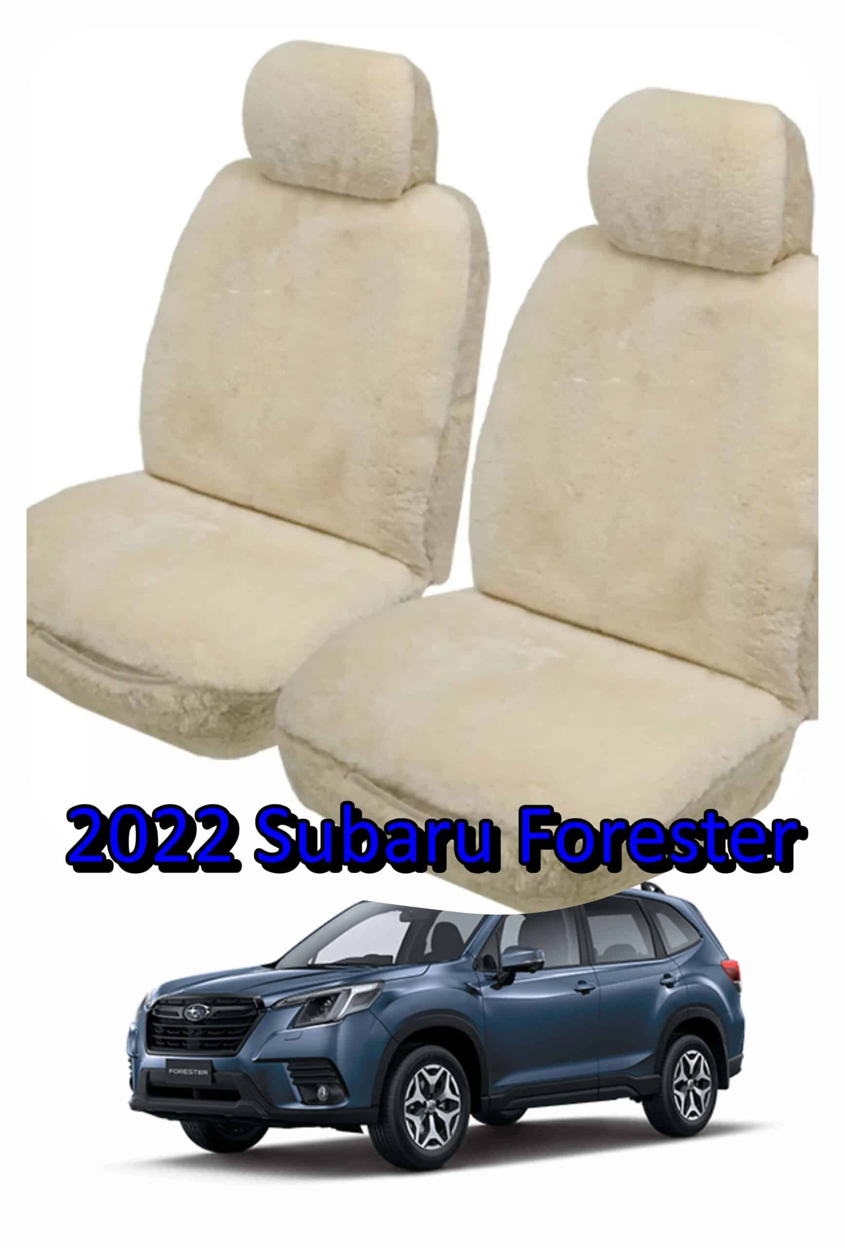 Subaru Forester Sheepskin Car seat cover - Forester Sheepskin seat cover - Forester Car seat cover